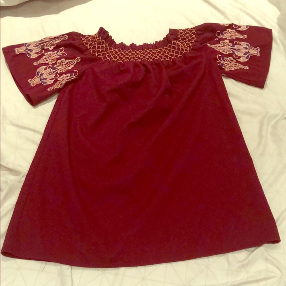 Off shoulder dress/shirt